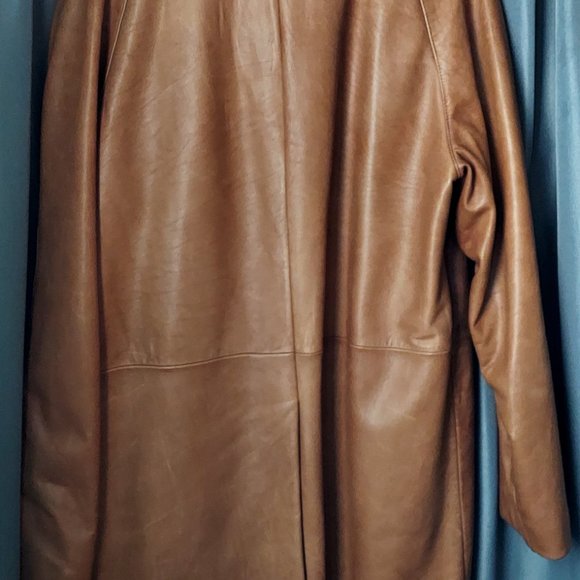 Burberry London Leather Coat - Picture 2 of 8